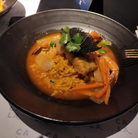 פוסאדס Hostal Restaurante Bar Cafeteria La Melchora מראה חיצוני תמונה