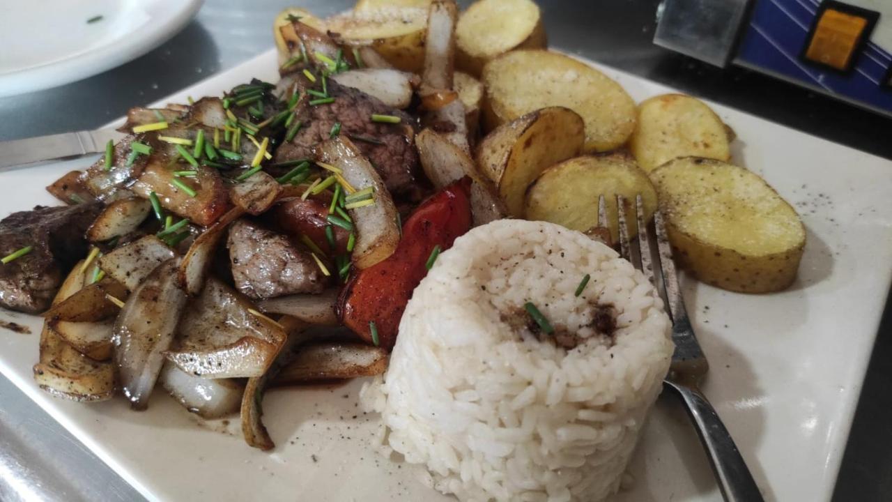 פוסאדס Hostal Restaurante Bar Cafeteria La Melchora מראה חיצוני תמונה
